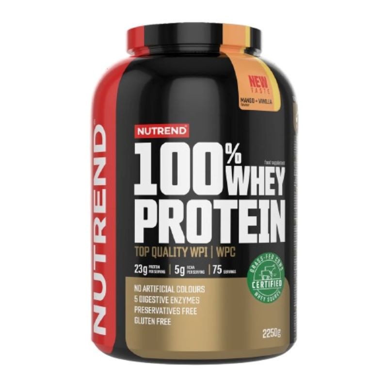 100% Whey protein 2,250kg - Nutrend – Image 2