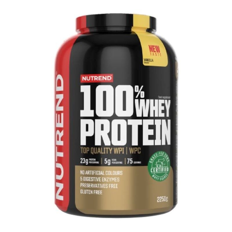100% Whey protein 2,250kg - Nutrend – Image 4