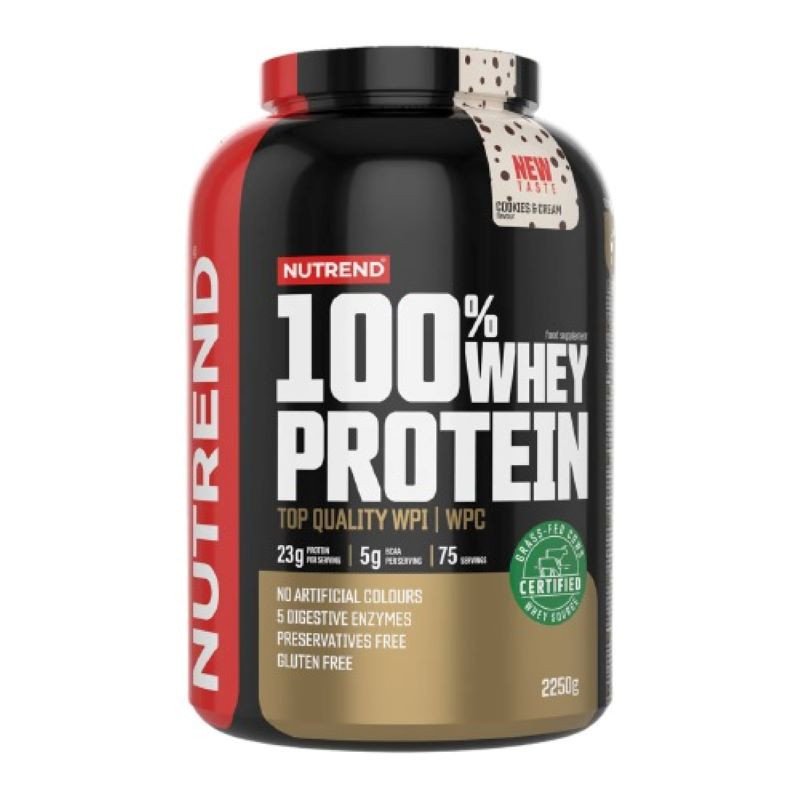 100% Whey protein 2,250kg - Nutrend – Image 5