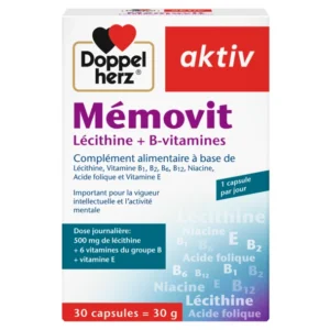 Mémovit Lécithine + B-vitamines 30 gélules