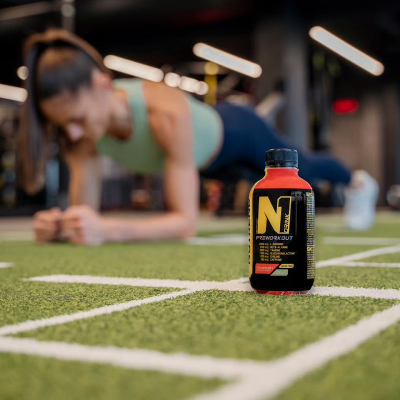 N1 Drink Pre-Workout 330ml - Nutrend – Image 4