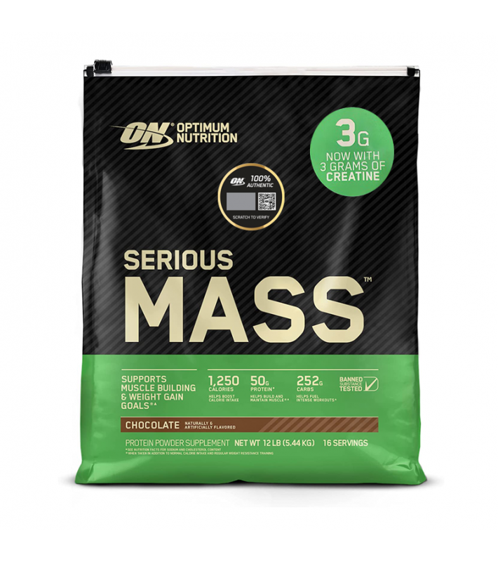 Serious Mass 5,44Kg - Optimum Nutrition – Image 2